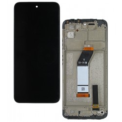 Дисплей для Xiaomi Redmi 10 (2022), чорний, з рамкою, High qualiti