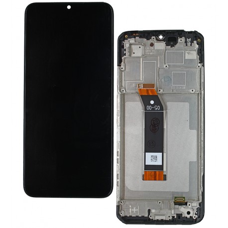 Дисплей для Xiaomi Poco M4 5G, Poco M5, Redmi Note 11E, черный, с рамкой, High quality Дисплей для Xiaomi Poco M4 5G, Poco M5, Redmi Note 11E, черный, с рамкой, High quality
