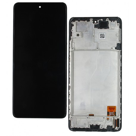 Дисплей для Xiaomi Redmi Note 10 Pro, черный, с рамкой, High quality, (OLED)