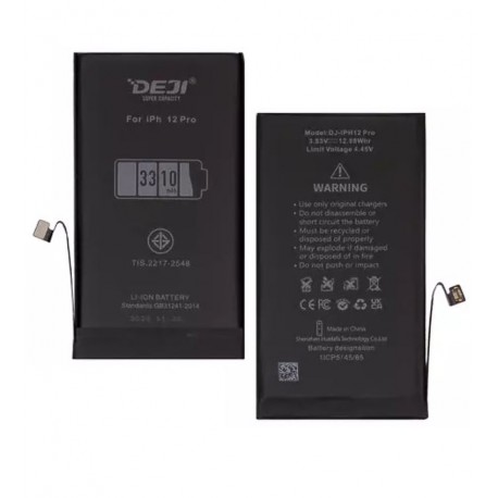 Аккумулятор Deji для Apple iPhone 12 Pro, Li-ion, 3,82 B, 3310 мАч, увеличенная ёмкость, Original IC