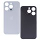 Задняя панель корпуса для Apple iPhone 15 Pro, белый, без снятия рамки камеры, High quality, big hole