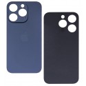 Задняя панель корпуса для Apple iPhone 15 Pro, синий, без снятия рамки камеры, High quality, big hole