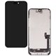 Дисплей для Apple iPhone 15 Plus, черный, с рамкой, Original (PRC), NEW