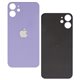 Задняя панель корпуса для Apple iPhone 12 mini, фиолетовый, big hole