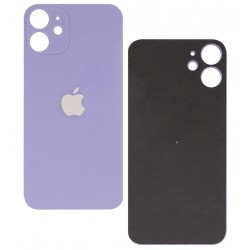 Задняя панель корпуса для Apple iPhone 12 mini, фиолетовый, big hole Задняя панель корпуса для Apple iPhone 12 mini, фиолетовый, big hole