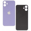 Задняя панель корпуса для Apple iPhone 12 mini, фиолетовый, big hole