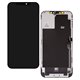 Дисплей для Apple iPhone 12 Pro Max, чорний, з рамкою, High Quality, (AMOLED), GX OEM soft