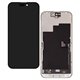 Дисплей для Apple iPhone 15 Pro, черный, с рамкой, оригинал (переклеенное стекло)
