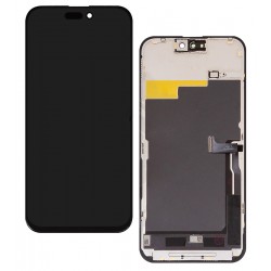 Дисплей для Apple iPhone 15 Pro Max, черный, с рамкой, China quality, (TFT)