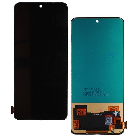 Дисплей для Xiaomi Mi 11i, Poco F3, Redmi K40, черный, без рамки, FLYCDI, (TFT)