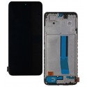 Дисплей для Xiaomi Redmi Note 11, черный, с рамкой, High Copy, (OLED)