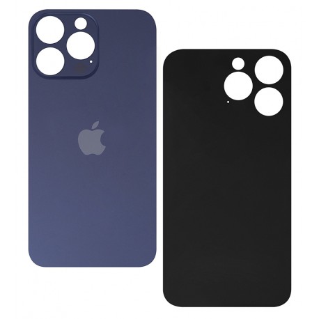 Задняя панель корпуса для Apple iPhone 14 Pro, фиолетовая, small hole Задняя панель корпуса для Apple iPhone 14 Pro, фиолетовая, small hole