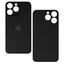 Задняя панель корпуса для Apple iPhone 14 Pro, черная, small hole
