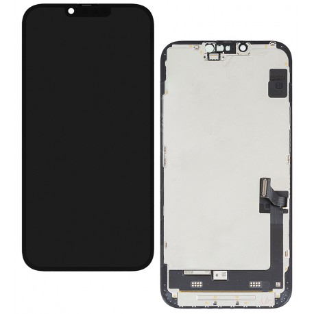 Дисплей для iPhone 14 Plus, чорний, з рамкою, Original (PRC), NEW