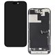 Дисплей для iPhone 14 Pro, черный, с рамкой, Original (PRC), NEW