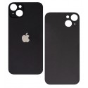 Задняя панель корпуса для iPhone 14 Plus, черная, не нужно снимать стекло камеры, Midnight, big hole