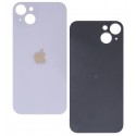 Задняя панель корпуса для iPhone 14 Plus, фиолетовая, не нужно снимать стекло камеры, Purple, big hole