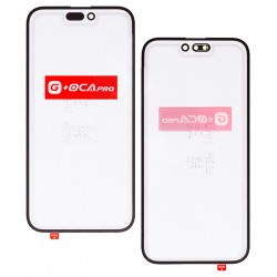 Стекло дисплея G+OCA PRO для Apple iPhone 14 Pro Max, с ОСА-пленкой, черный