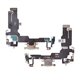 Шлейф для Apple iPhone 15, коннектора зарядки, желтый, с микрофоном, High quality