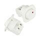 Мини выключатель клавишный MRS-101-7c, ON-OFF, 2pin, 6A, 220V, белый