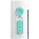 Мухобійка-ракетка складна WD-989 1200 mAh пастка від комах (з вбуд. акум.) (біла)