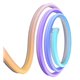 Светодиодная лента для фоновой подсветки RGB-IC Smart Led Neon Rope Light 5m Wi-Fi+Bluetooth / 12V-220V с пультом / IP65