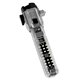 Фонарик F-35 10 in1 Emergency Safety Flashlight /Red and Blue lights/ Roll Zoom / индикатор заряда, (Черный)