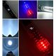 Фонарик F-35 10 in1 Emergency Safety Flashlight /Red and Blue lights/ Roll Zoom / индикатор заряда, (Черный)