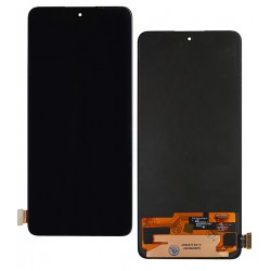 Дисплей для Xiaomi Redmi Note 13 4G, чорний, без рамки, з широким обідком, High quality, (OLED)