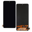 Дисплей для Xiaomi Redmi Note 13 4G, чорний, без рамки, з широким обідком, High quality, (OLED)