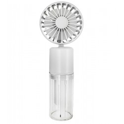 Ручной беспроводной вентилятор F2, с функцией увлажнения, белый