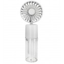 Ручной беспроводной вентилятор F2, с функцией увлажнения, белый