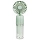 Ручной беспроводной вентилятор F2, с функцией увлажнения, зеленый