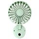 Ручной беспроводной вентилятор F2, с функцией увлажнения, зеленый