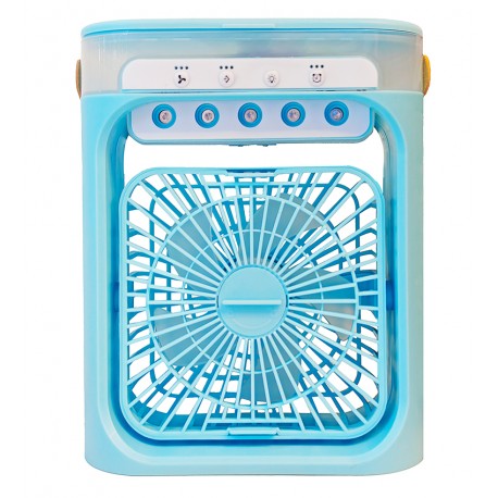 Настольный вентилятор FZM-04, питание от USB, с функцией увлажнения, синий Настольный вентилятор FZM-04, питание от USB, с функцией увлажнения, синий