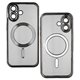 Чохол для Apple iPhone 16, MagSafe Space, TPU Metallic Full Camera