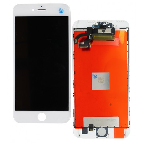 Дисплей iPhone 6S Plus, белый, с сенсорным экраном (дисплейный модуль), с рамкой, High quality Дисплей iPhone 6S Plus, белый, с сенсорным экраном (дисплейный модуль), с рамкой, High quality