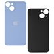 Задняя панель корпуса для Apple iPhone 14, синяя, small hole
