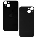 Задняя панель корпуса для Apple iPhone 14, черная, Midnight, small hole