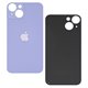Задня панель корпуса для iPhone 14, фіолетова, не потрібно знімати скло камери, big hole