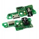 Шлейф для ZTE Blade A35, Blade A55, коннектора зарядки, с компонентами, High Quality, плата зарядки