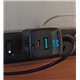 Зарядное устройство Acefast GaN A114 PD25W GaN с LED дисплеем (Черный)