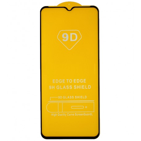 Защитное стекло для ZTE Blade A51 (2021), Blade A71 A7030, совместимое с чехлами, Full Glue, без упаковки, черный