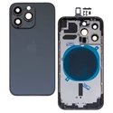 Корпус для Apple iPhone 13 Pro, серый, с держателем SIM карты, с боковыми кнопками, Graphite
