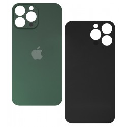 Задняя панель корпуса для Apple iPhone 13 Pro, зеленая, Alpine Green, small hole Задняя панель корпуса для Apple iPhone 13 Pro, зеленая, Alpine Green, small hole