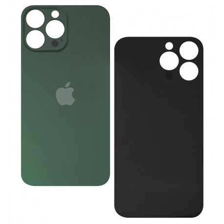 Задняя панель корпуса для Apple iPhone 13 Pro, зеленая, Alpine Green, small hole