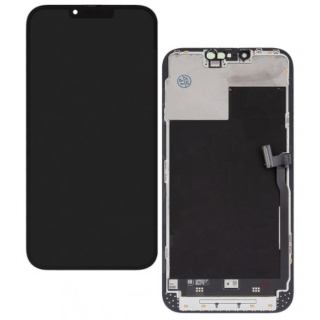 Дисплей для Apple iPhone 13 Pro Max, чорний, з рамкою, Original (PRC)