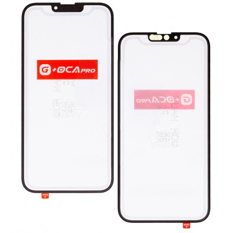 Скло дисплея G+OCA PRO для Apple iPhone 13 Pro Max, з ОСА-плівкою, чорне