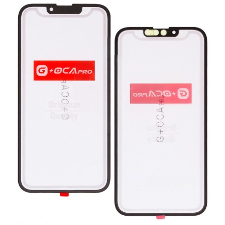 Стекло дисплея G+OCA PRO для Apple iPhone 13 Pro, с ОСА-пленкой, черный