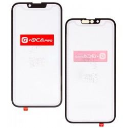 Стекло дисплея G+OCA PRO для Apple iPhone 14, с ОСА-пленкой, черный